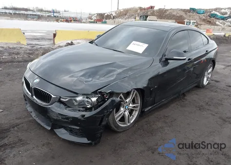 2015 BMW 435I Gran Coupe xDrive z USA, uszkodzony, nr VIN WBA4B3C56FD670493